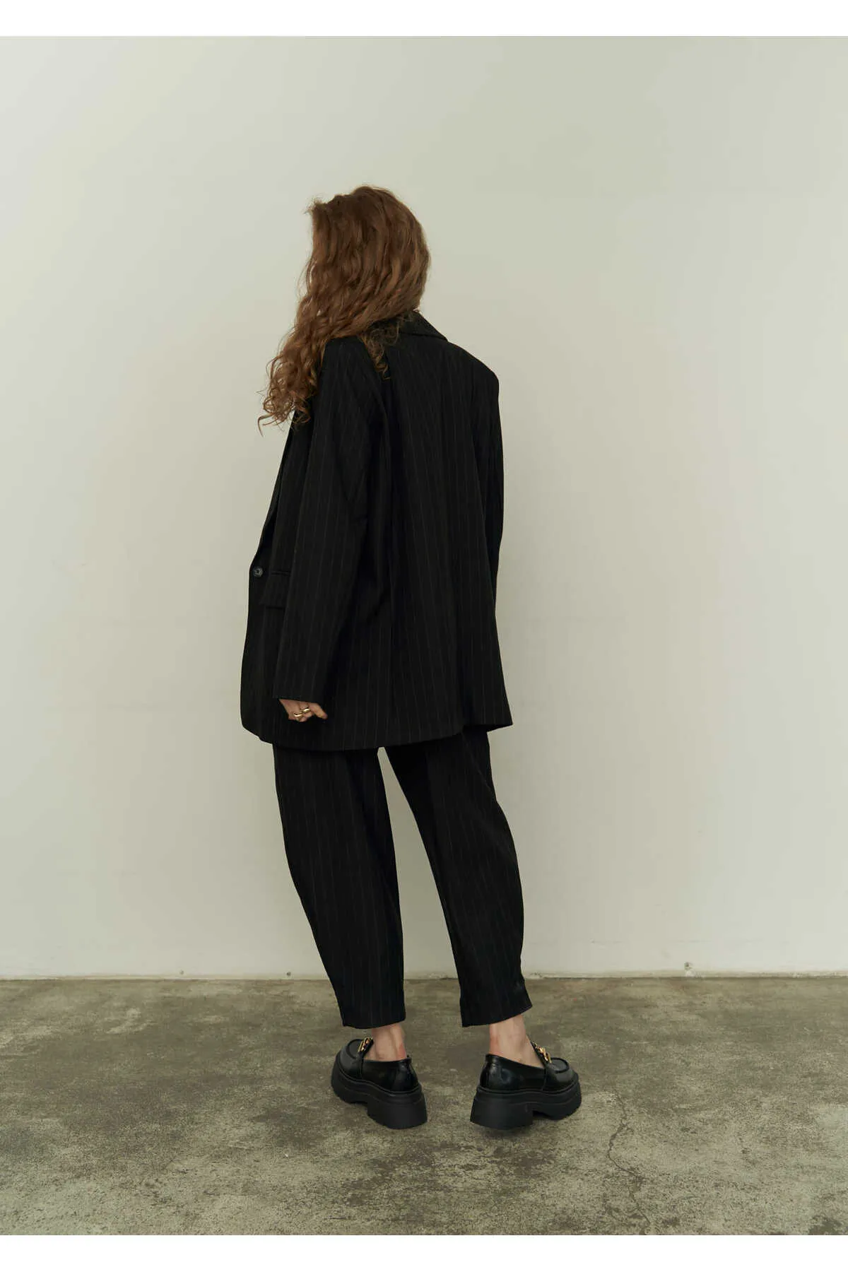 MCLLCTN  Polly Black Dreifachjacken-Set