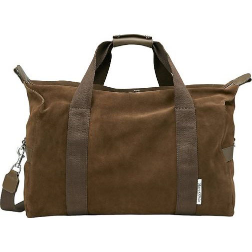 Marc O'Polo Weekender aus softem Velours-Rindleder