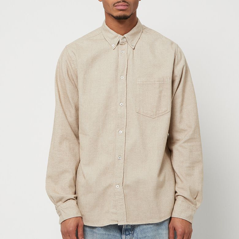 Norse Projects Anton Brushed Flannel utility khaki