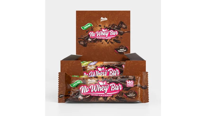 Rocka No Whey Riegel Triple Chocolate 50 g