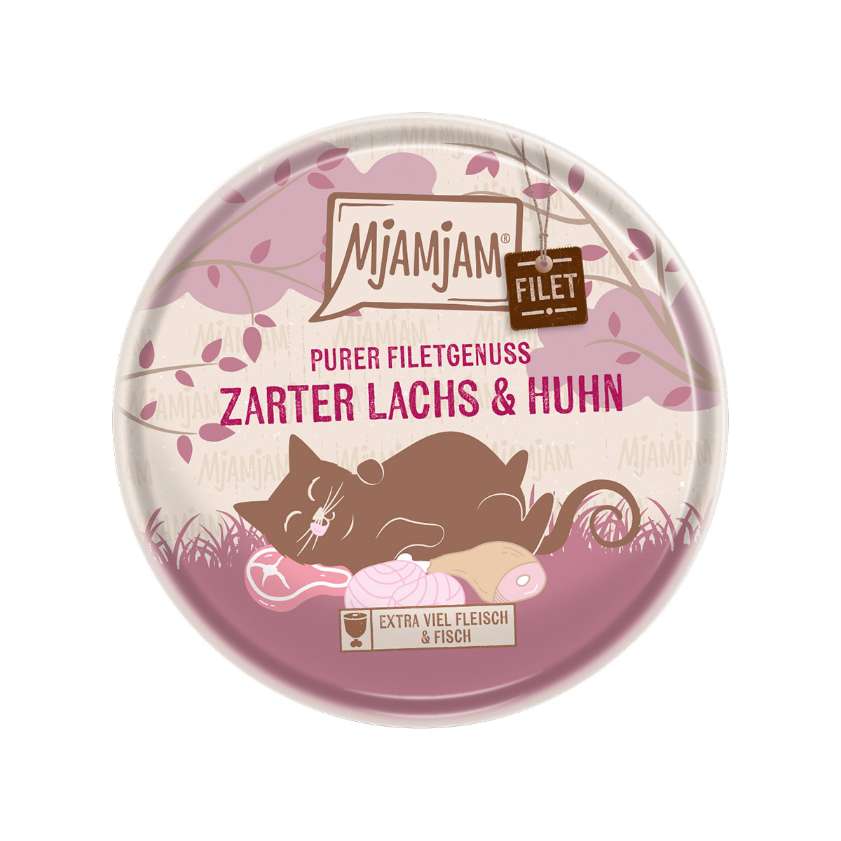 MjAMjAM Purer Filetgenuss - zarter Lachs & Huhn bei ZooRoyal