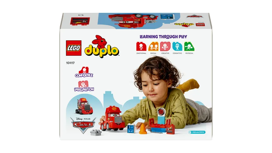 LEGO DUPLO 10417 |  and Pixar’s Cars Mack beim Rennen LKW Truck