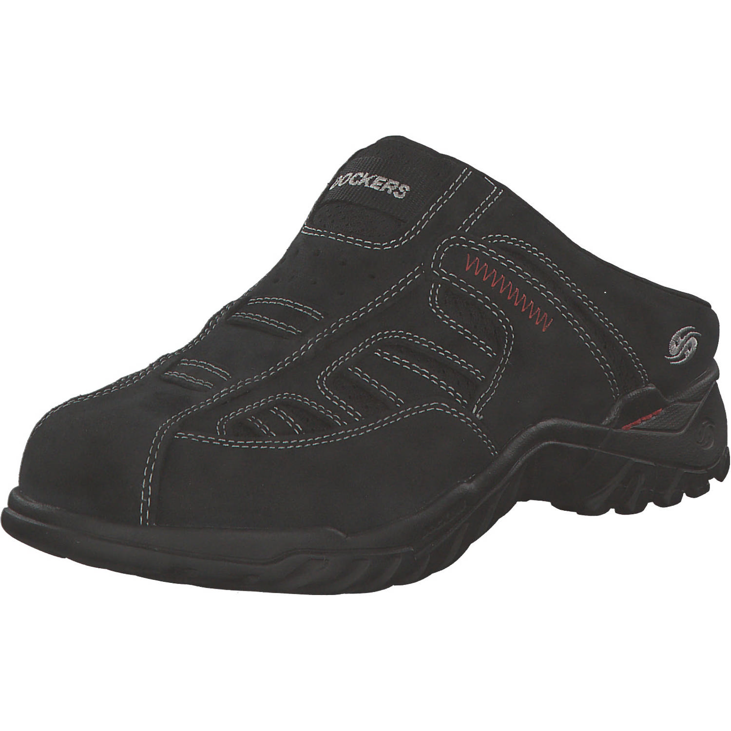 Dockers 36LI005, Pantoletten, Herren, Schwarz