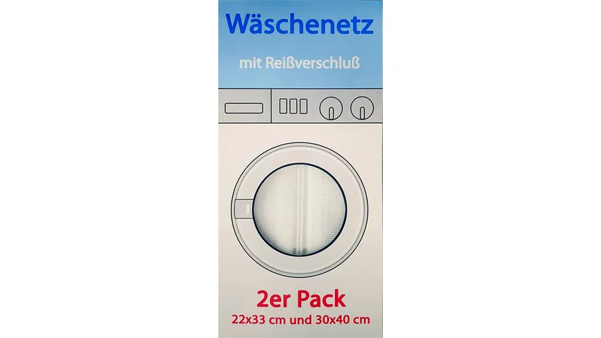 Wäschenetz mit Reißverschluss