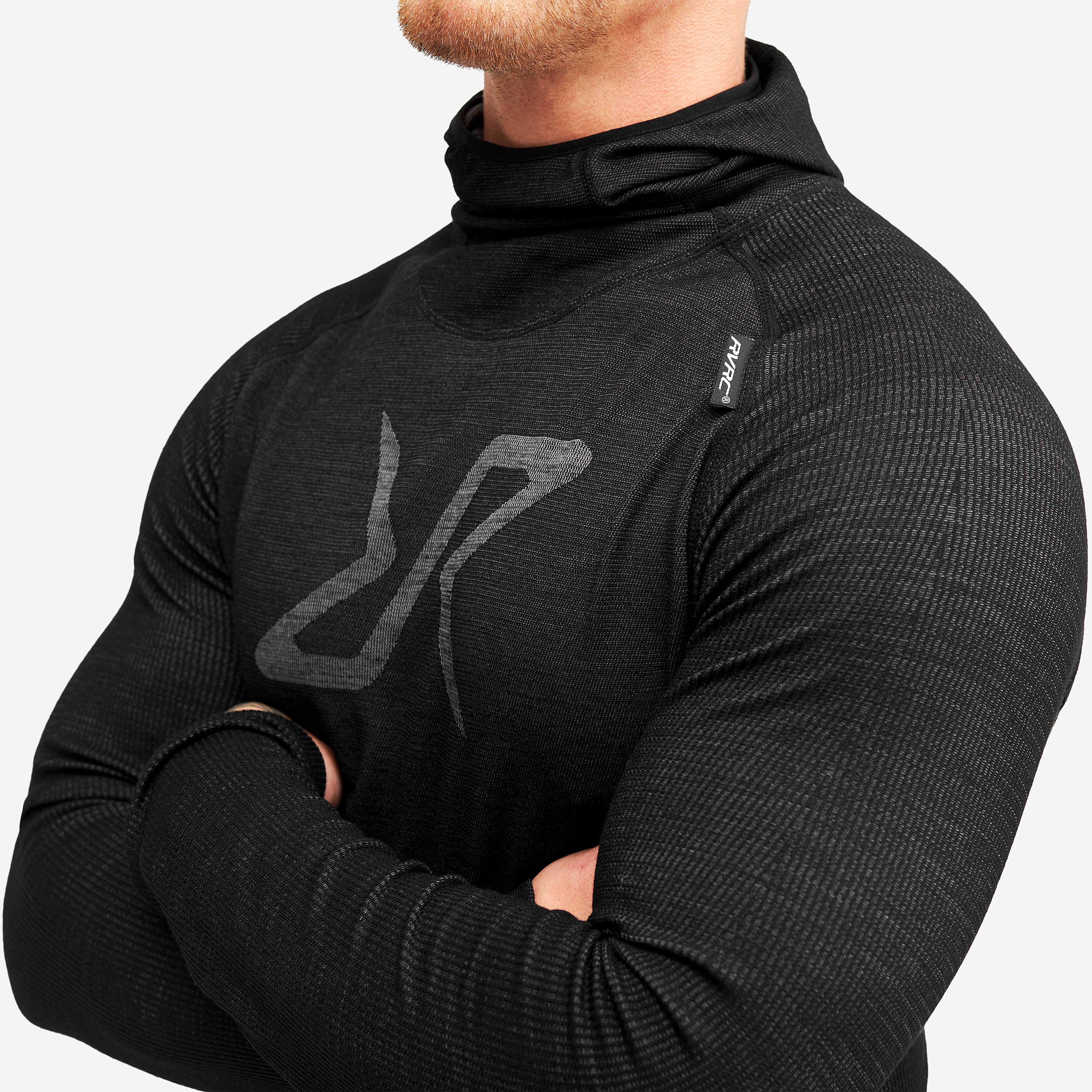 Fuse Merino Base Layer Set Homme Anthracite