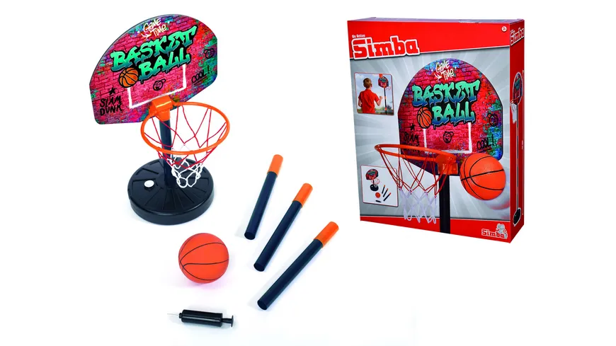Simba - Basketball Korb-Set