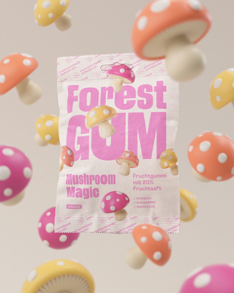 Fruchtgummi, Mushroom Magic, 100 g