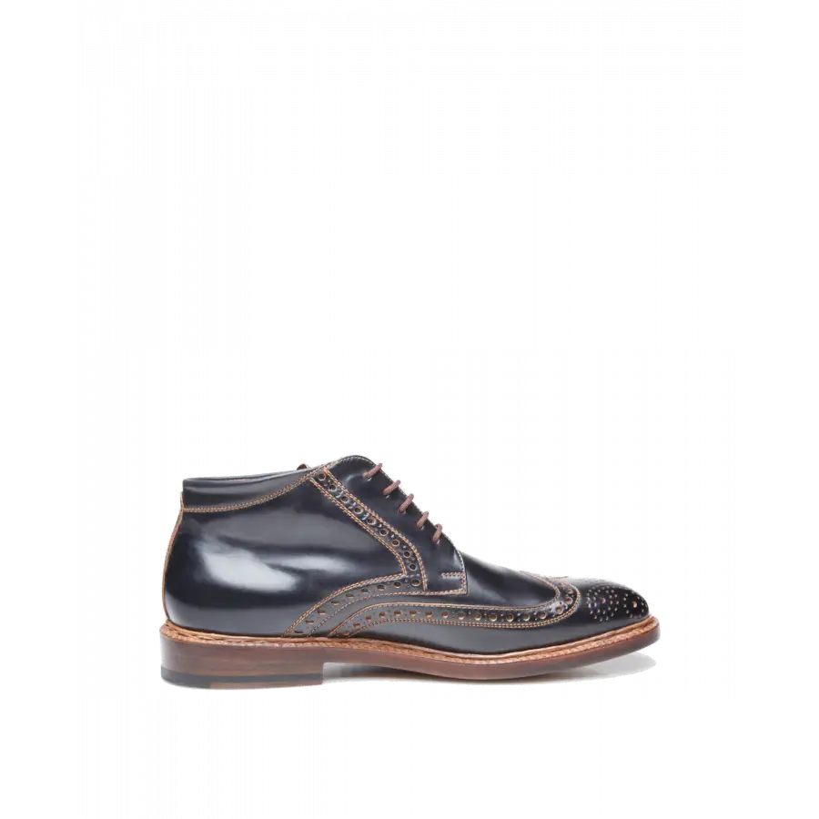 Heinrich Dinkelacker - Stiefeletten LUZERN FULL-BROGUE C Cordovan - braun