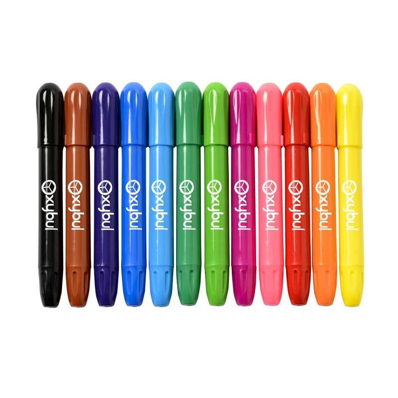 12 crayons aquarellables Oxybul