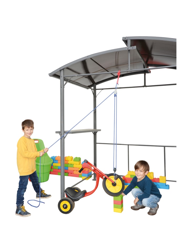 Eduplay Flaschenzug mit Karabiner, Seil 500 cm bis 15 kg belastbar in Sortiert in Sortiert günstig kaufen onesize