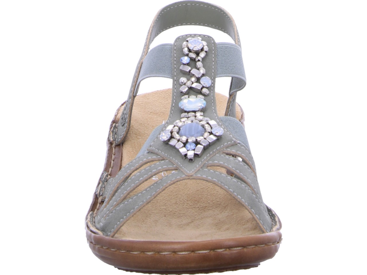 RIEKER Klassische Sandalen grün
