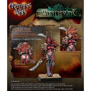 Lady of Wrath with Paired Weapons