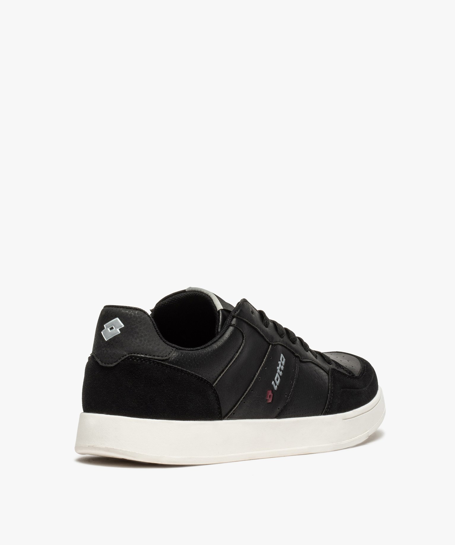 Baskets homme unies style skateshoes - Lotto noir | GEMO