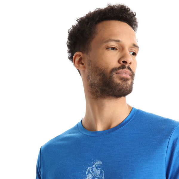 TECH LITE II SS TEE SKIING YETI Herren - Funktionsshirt