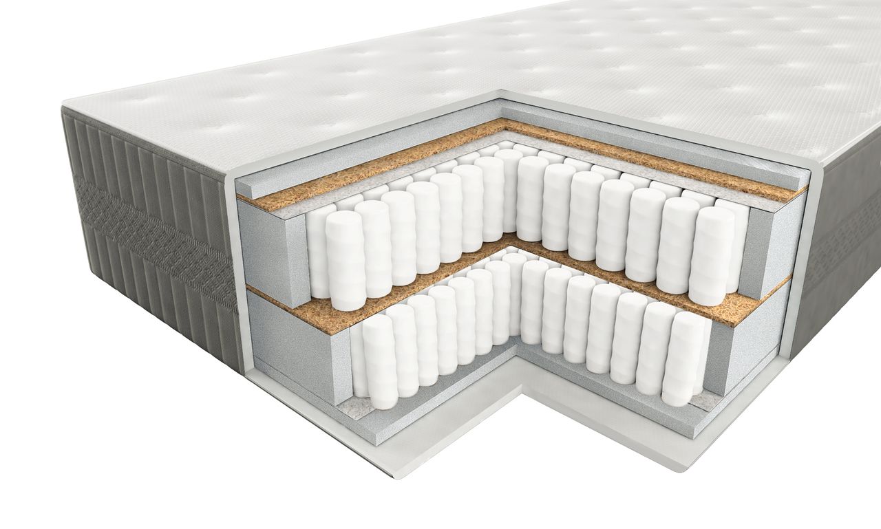 IHG 7 Zonen Boxspringmatratze InterMED Best 160x200 cm H3 Höhe 32cm