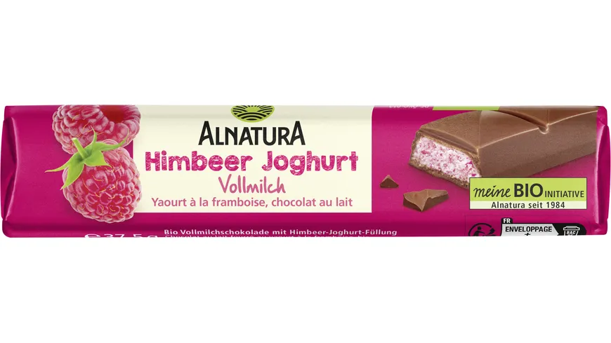 Alnatura Bio Himbeer Joghurt Schokoriegel 37.5 g