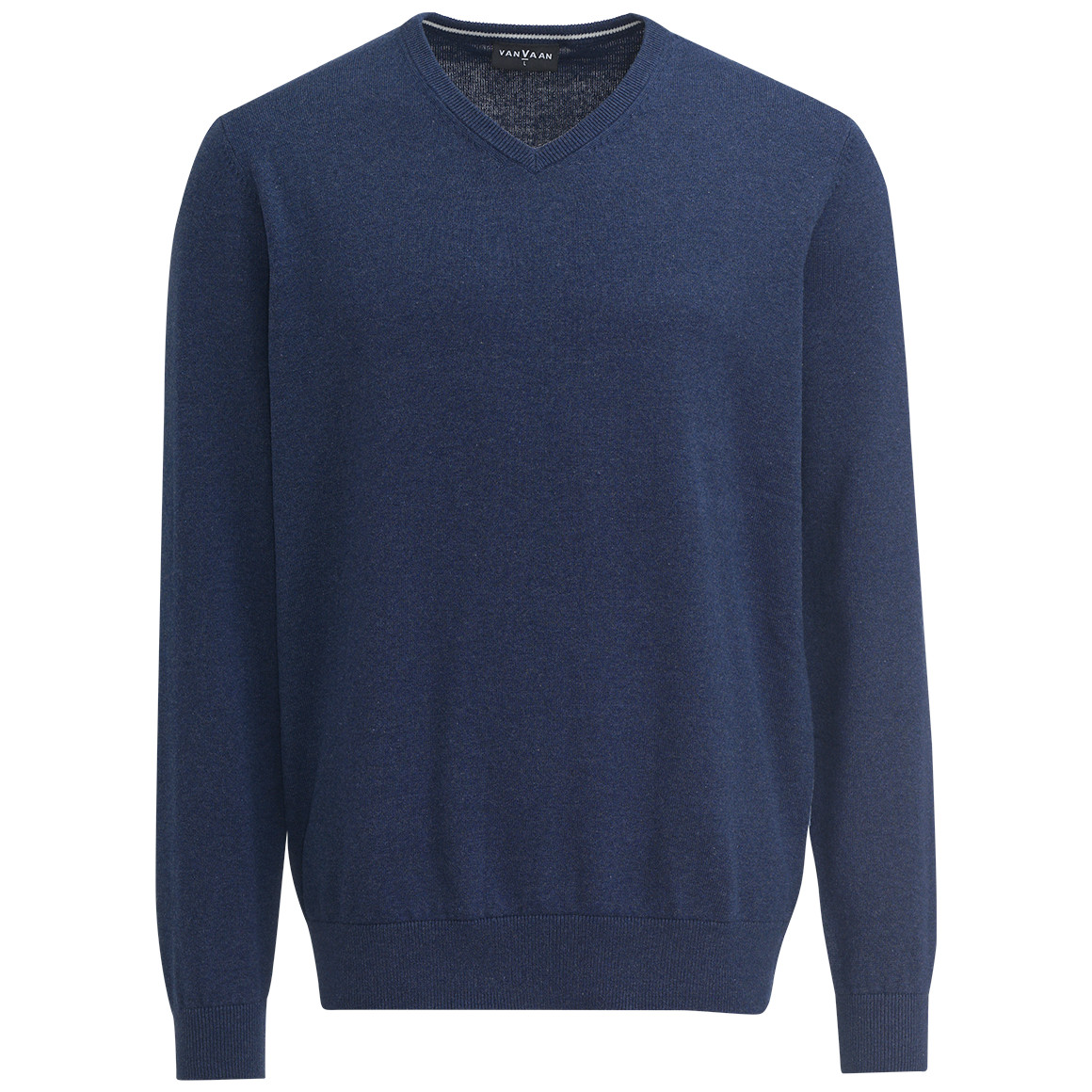 Herren Feinstrickpullover mit V-Ausschnitt