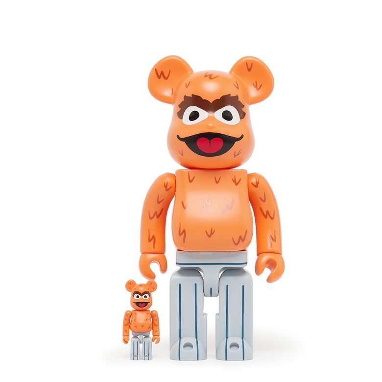 Medicom Bearbrick Oscar The Grouch 100%&400& multicolor