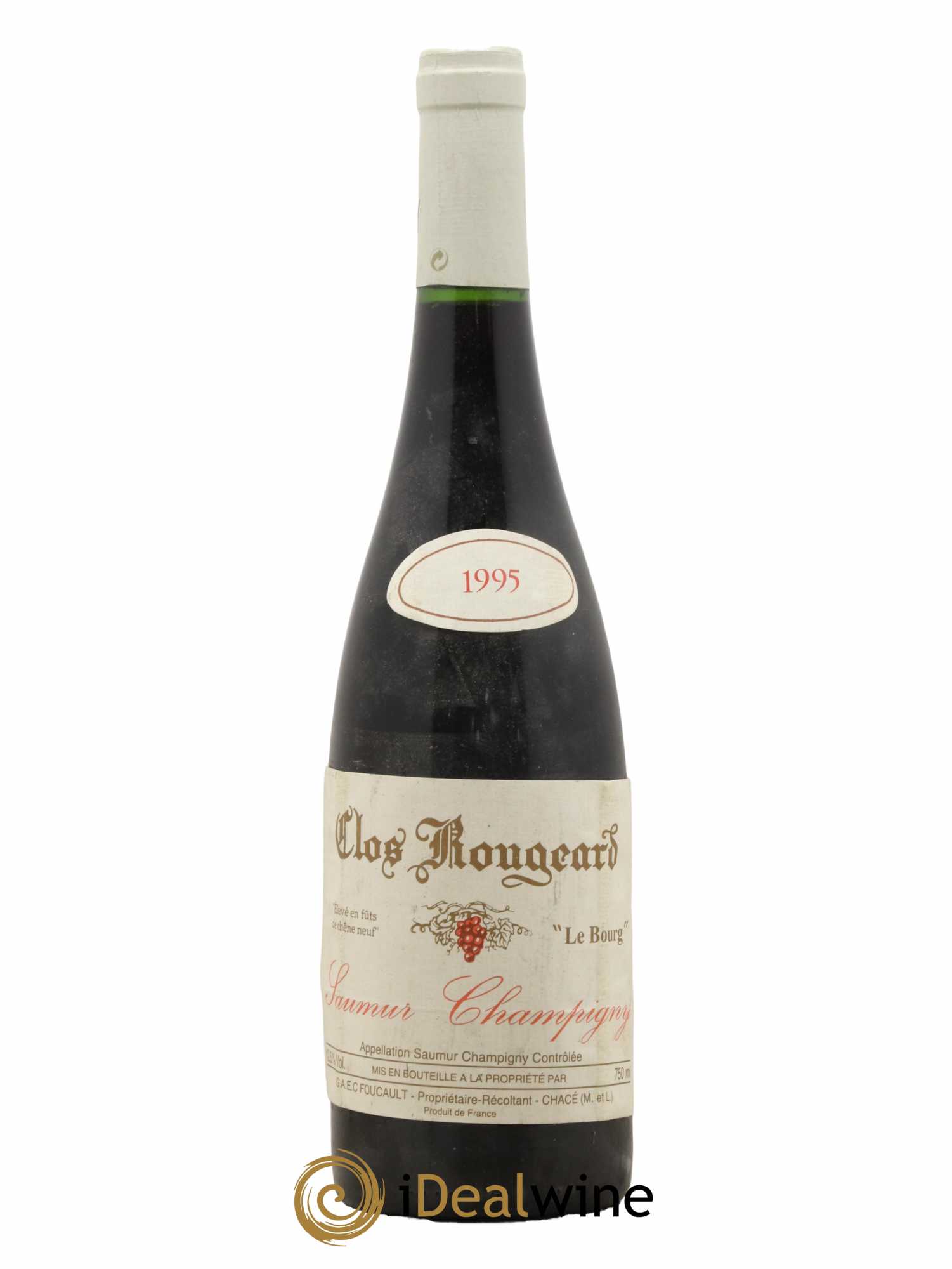 Saumur-Champigny Le Bourg Clos Rougeard  1995 - Lot de 1 Bouteille