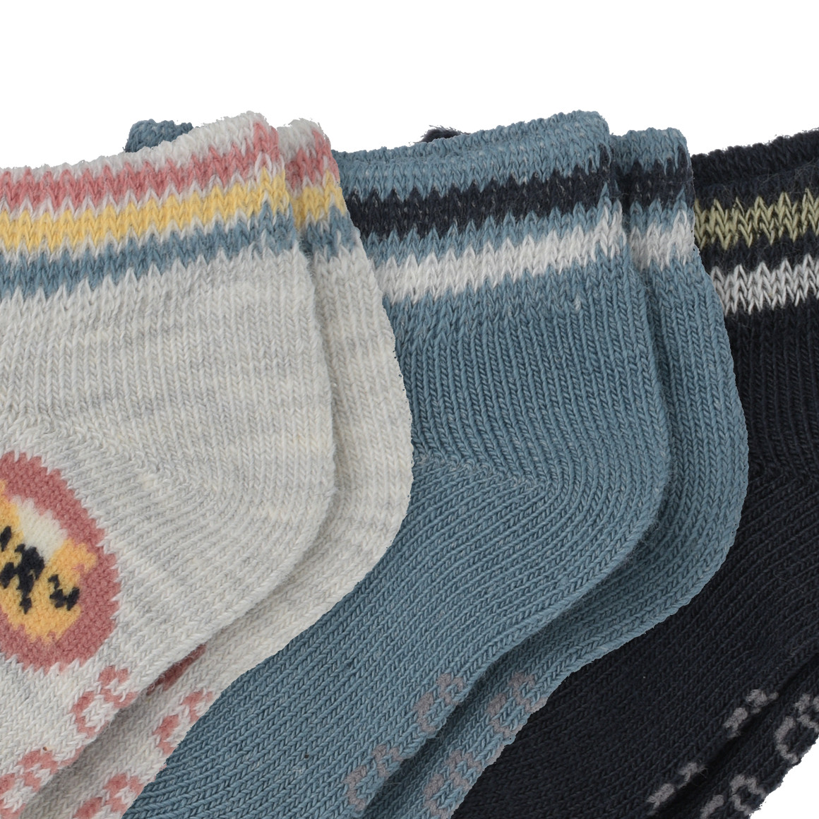 3 Paar Newborn Kurzsocken im Set