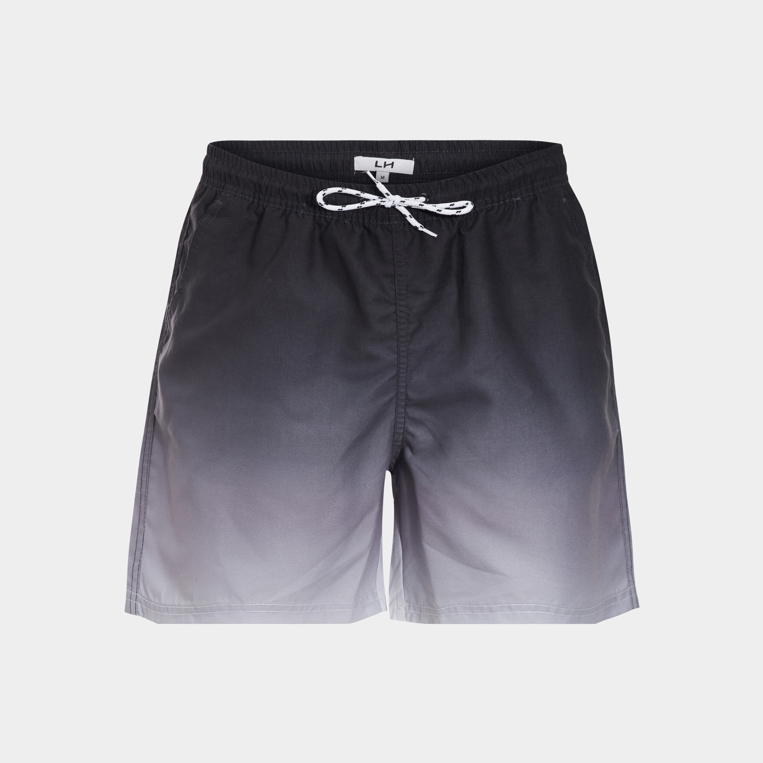 Short de bain à coulisse noir homme | La Halle