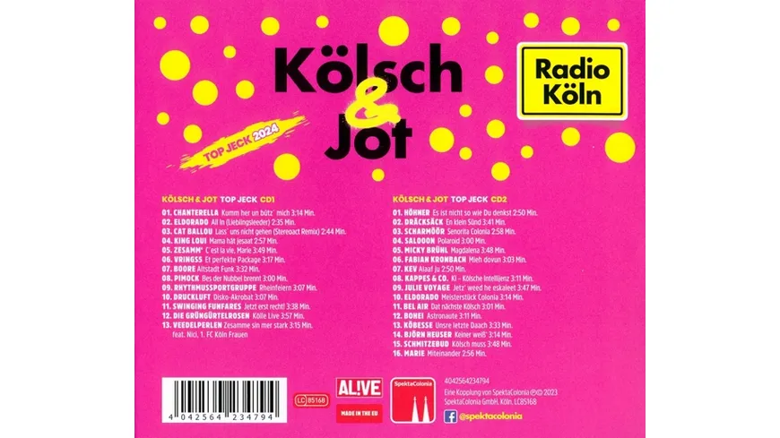 Koelsch & Jot - Top Jeck 2024