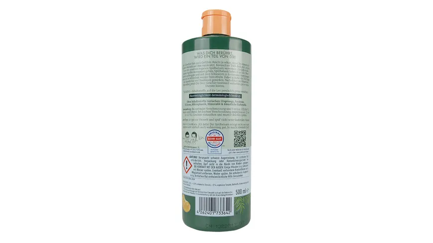 Jean&Len Spülbalsam Mandarine/Basilikum 500 ml