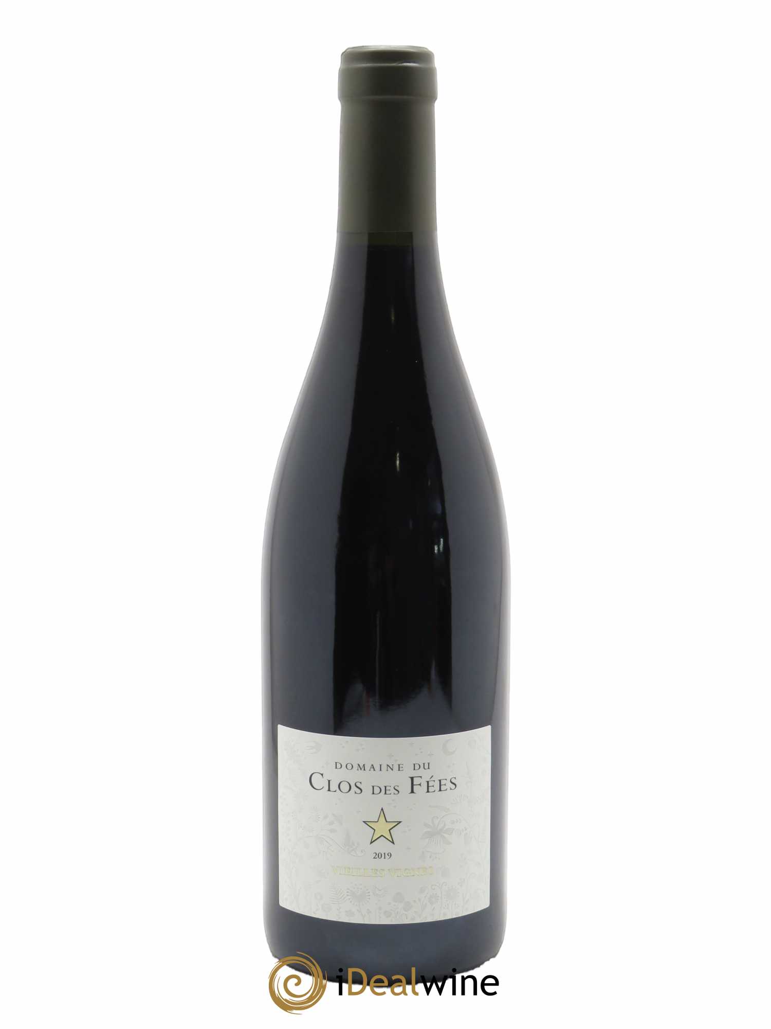 Côtes du Roussillon Villages Clos des Fées Vieilles vignes Hervé Bizeul  2019 - Lot de 1 Bouteille