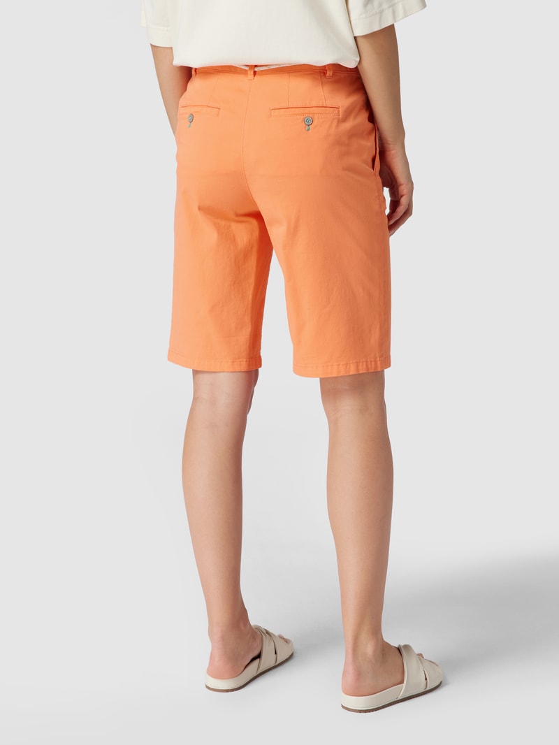 Bermudas mit seitlichen Eingrifftaschen in lachs