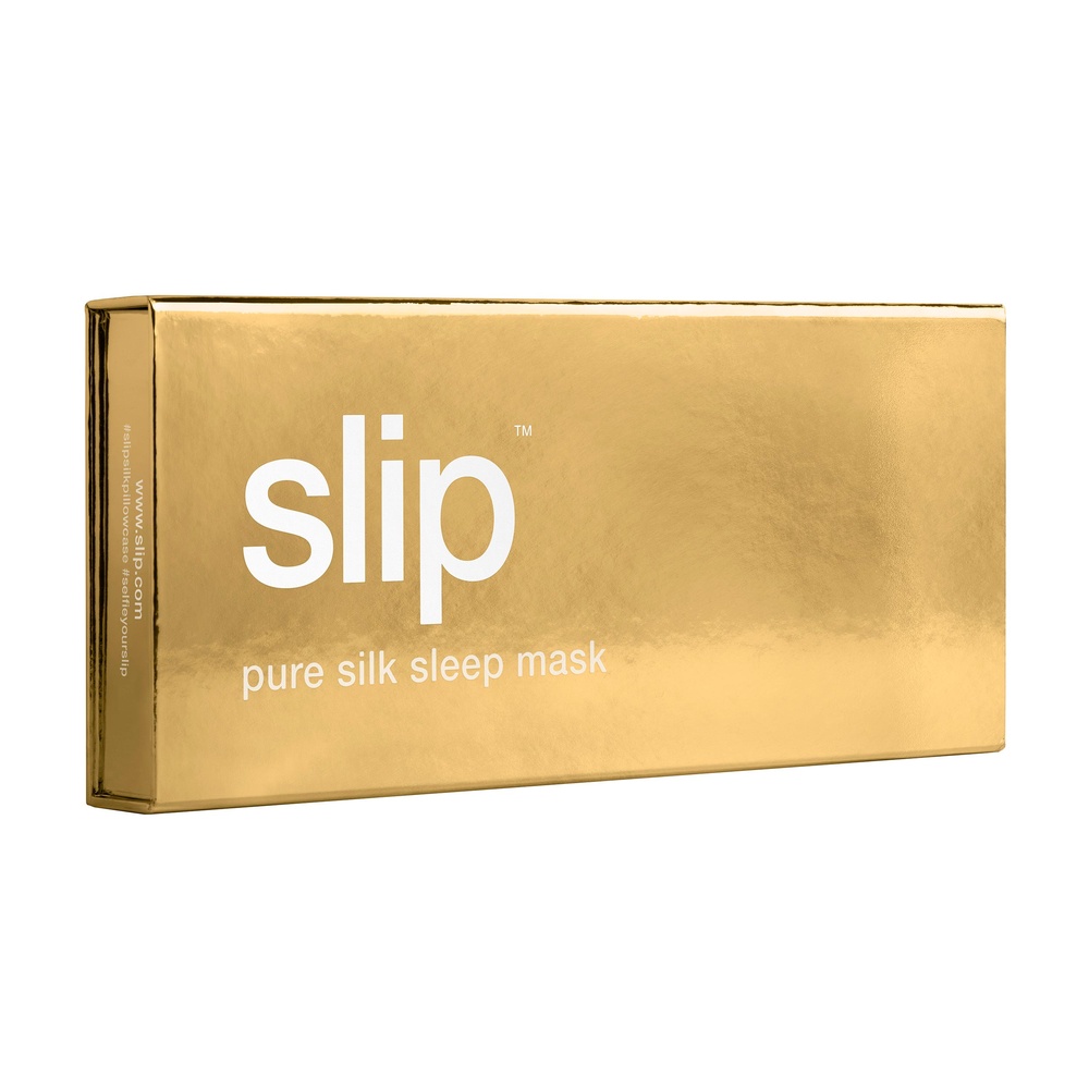 slip masque de sommeil pure soie slip - or masque de sommeil