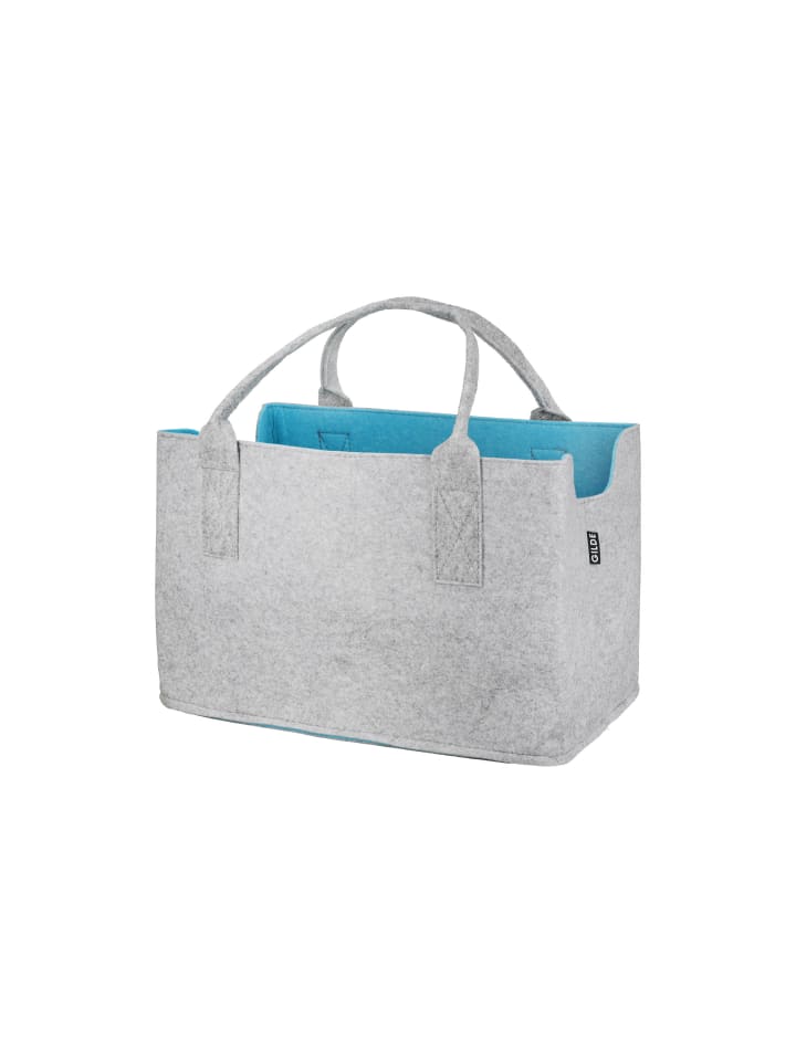 GMD Living Filztasche COLORFUL in Grau & Blau günstig kaufen onesize