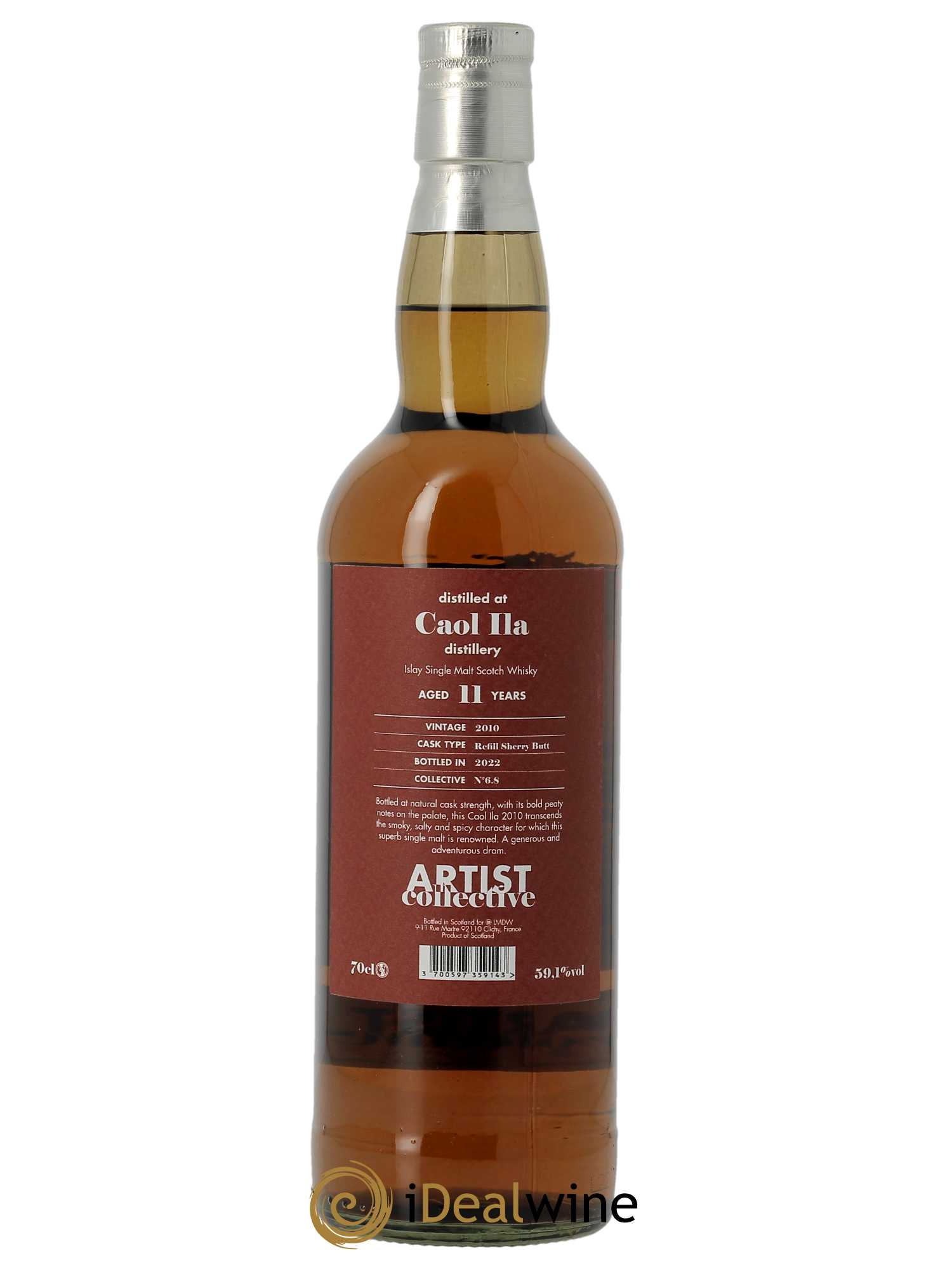 Whisky Caol Ila 11 years Artist Collective 6.0 (70cl)  - Lot de 1 Bouteille