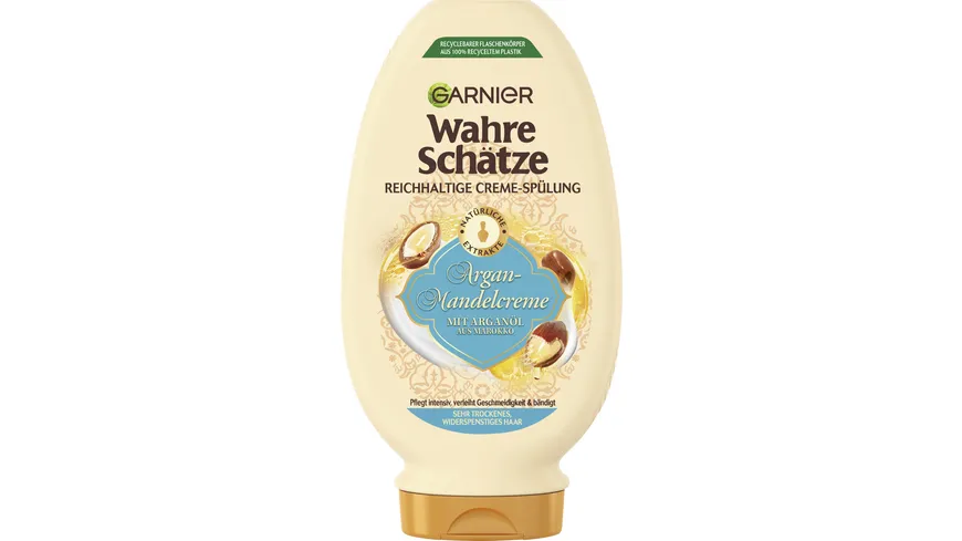 Garnier Wahre Schätze Spülung Argan+Mandelcreme 250 ml