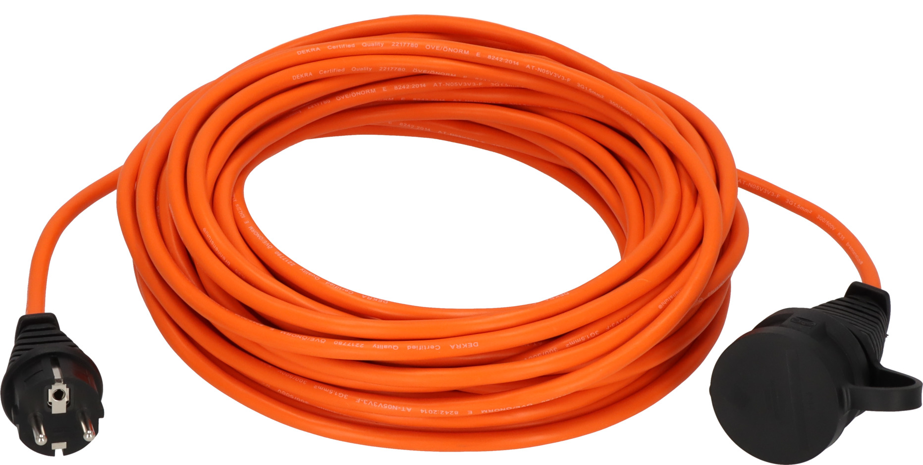 Καλώδιο επέκτασης Brennenstuhl 1169940 BREMAXX IP44 20m AT-N05V3V3-F 3G1.5 πορτοκαλί