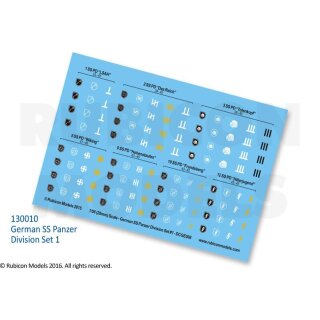 German SS Panzer Division Set 1