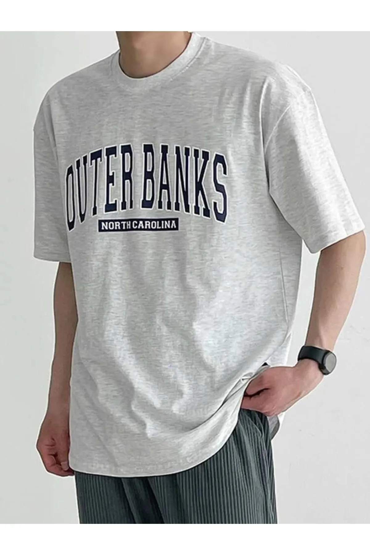 MOONBULL  T-Shirt - Grau - Regular Fit