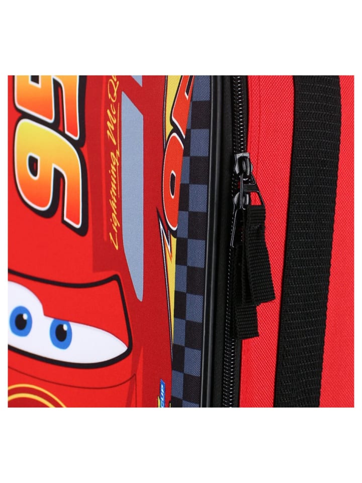 COFI 1453 Cars Trolley – Koffer für kleine Abenteurer, Made To Roll Kollektion in Rot günstig kaufen 41