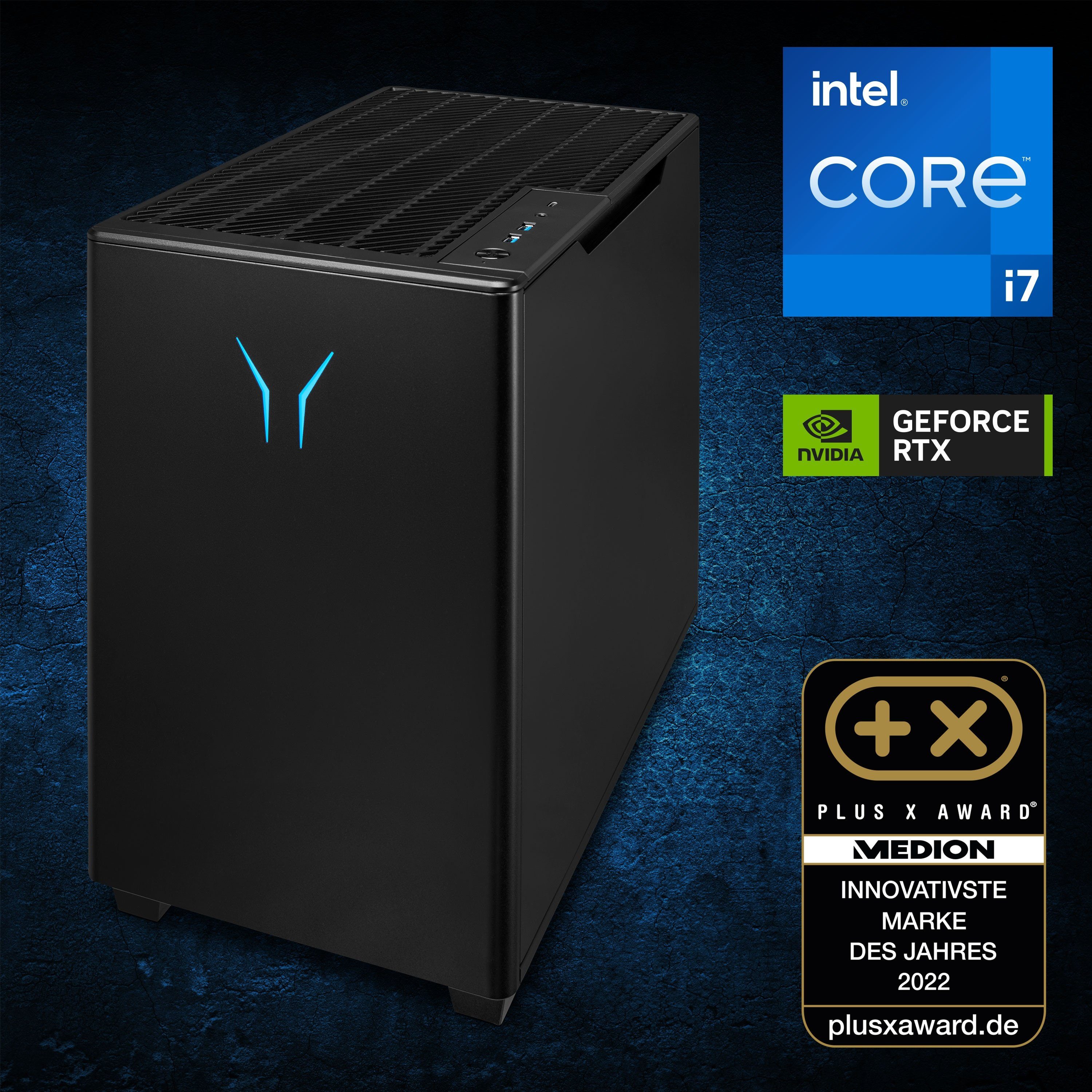 Medion® ERAZER BANDIT P20 Gaming-PC (Intel Core i7 13700, Nvidia GeForce RTX 4060 Ti, 16 GB RAM, 1000 GB SSD, Windows 11 Home, MD34520)