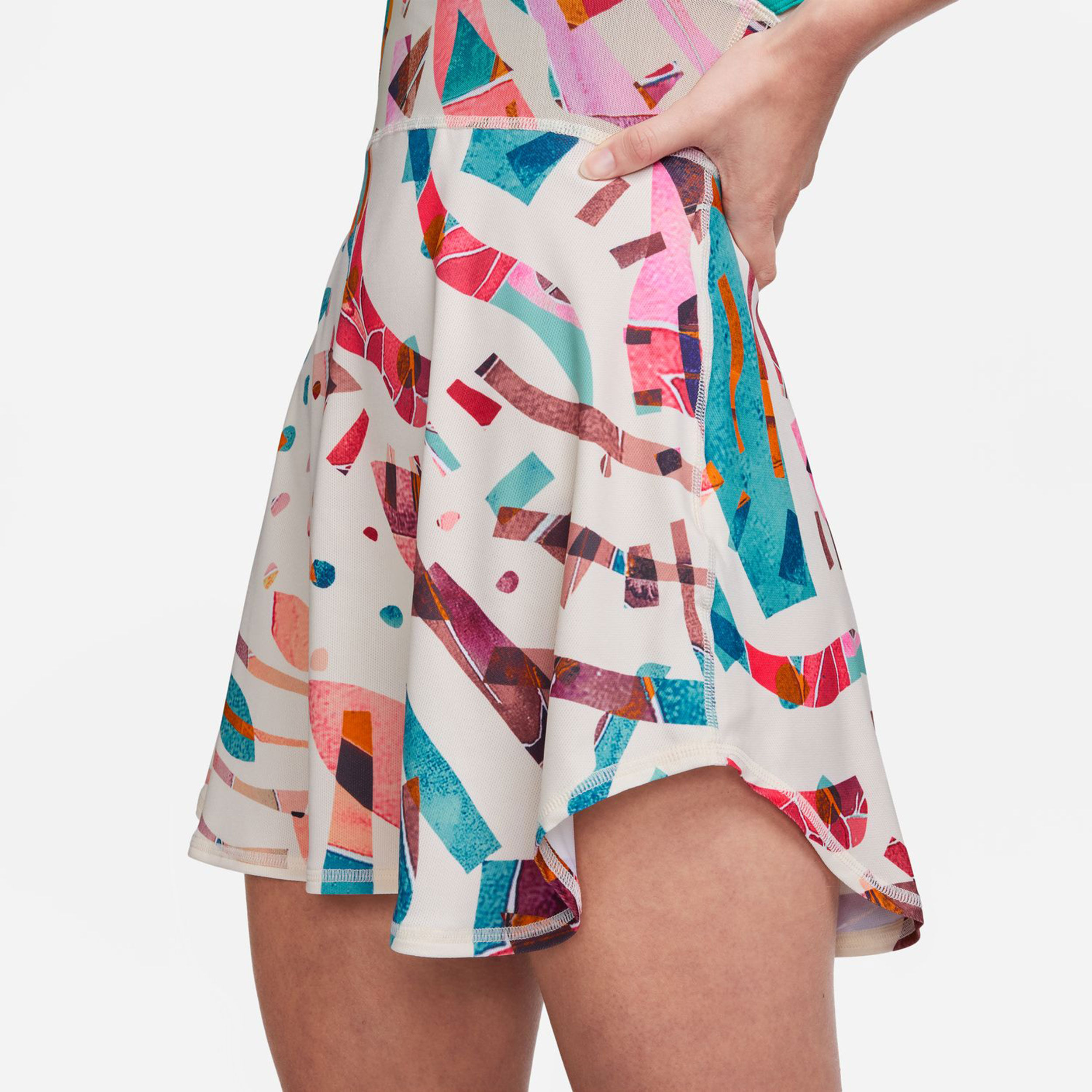 Dri-Fit Court Slam Kleid Damen - Mehrfarbig