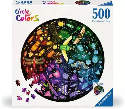 Puzzle 500 Teile - Insekten