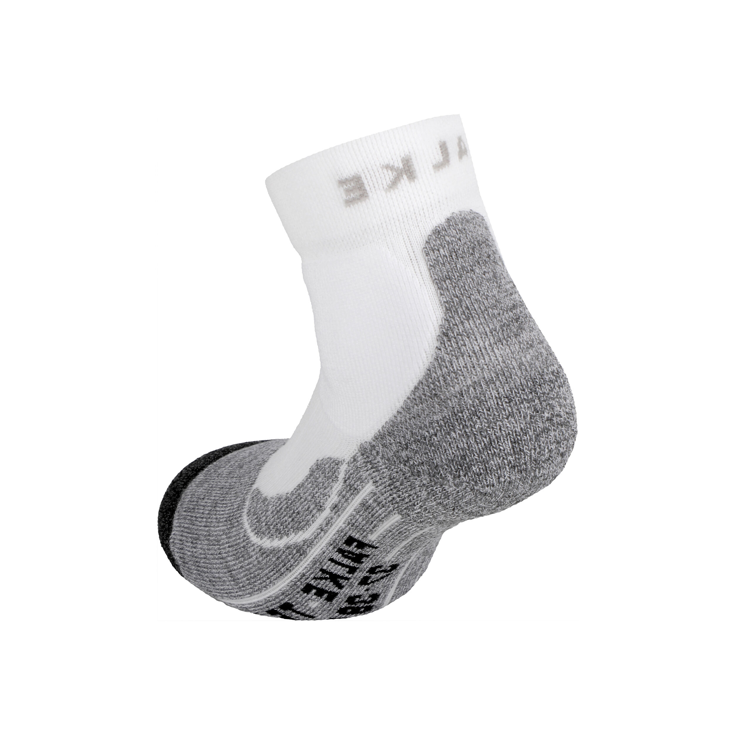 TE2 Short Tennissocken Damen - Weiß, Grau