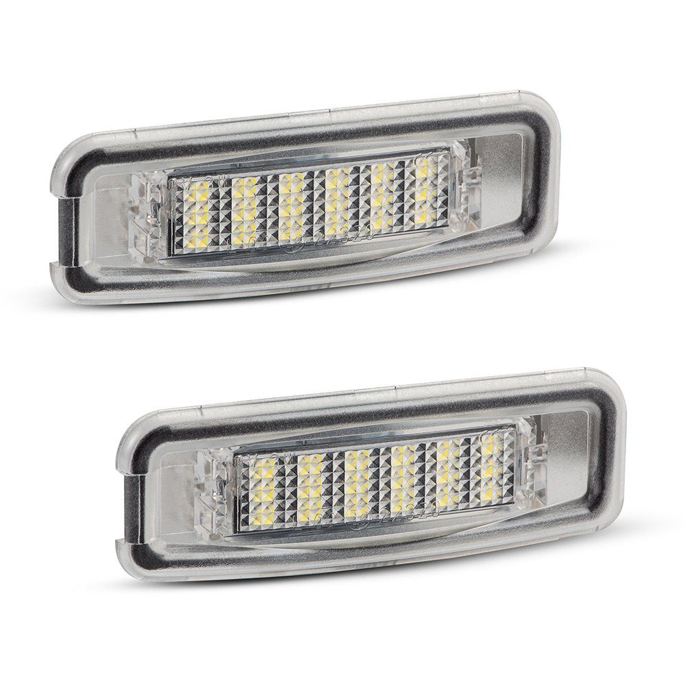 LLCTOOLS Rückleuchte LED Kennzeichenbeleuchtung für Ford Focus MK1 1998-2005 Kennzeichen