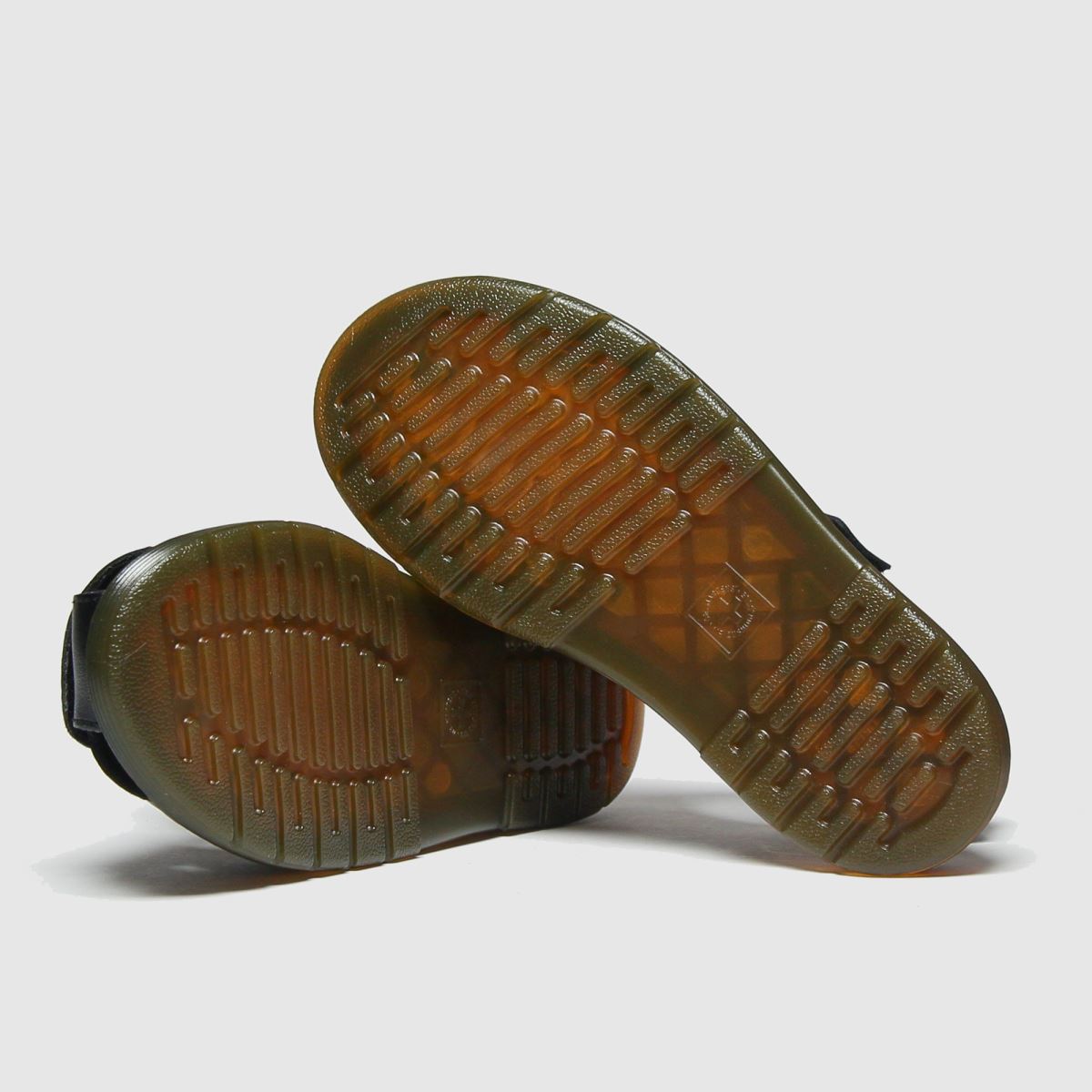 Černé dětské sandály Dr. Martens Moby II