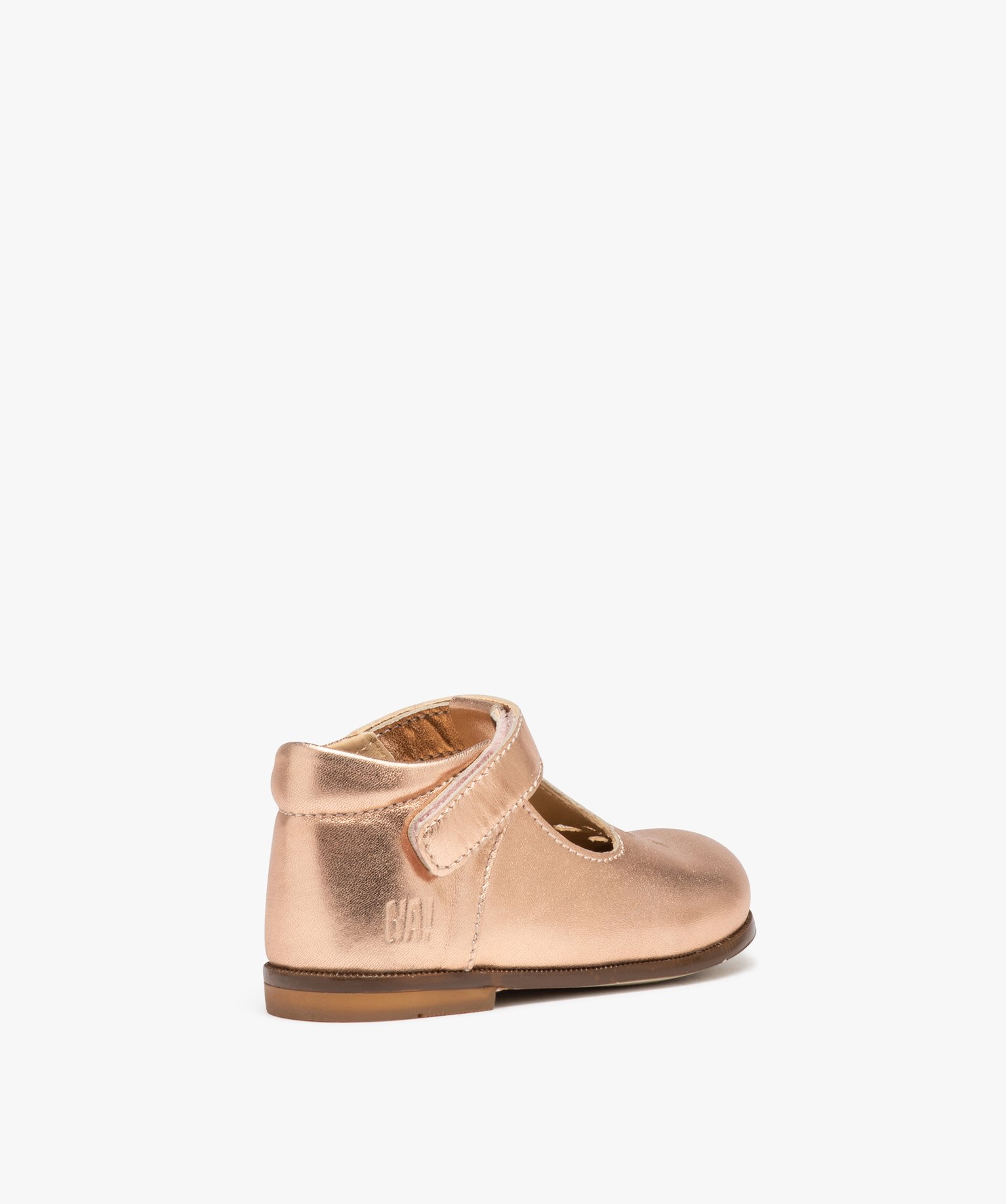 Babies premiers pas bébé fille dessus ajouré en cuir bril... rose | GEMO