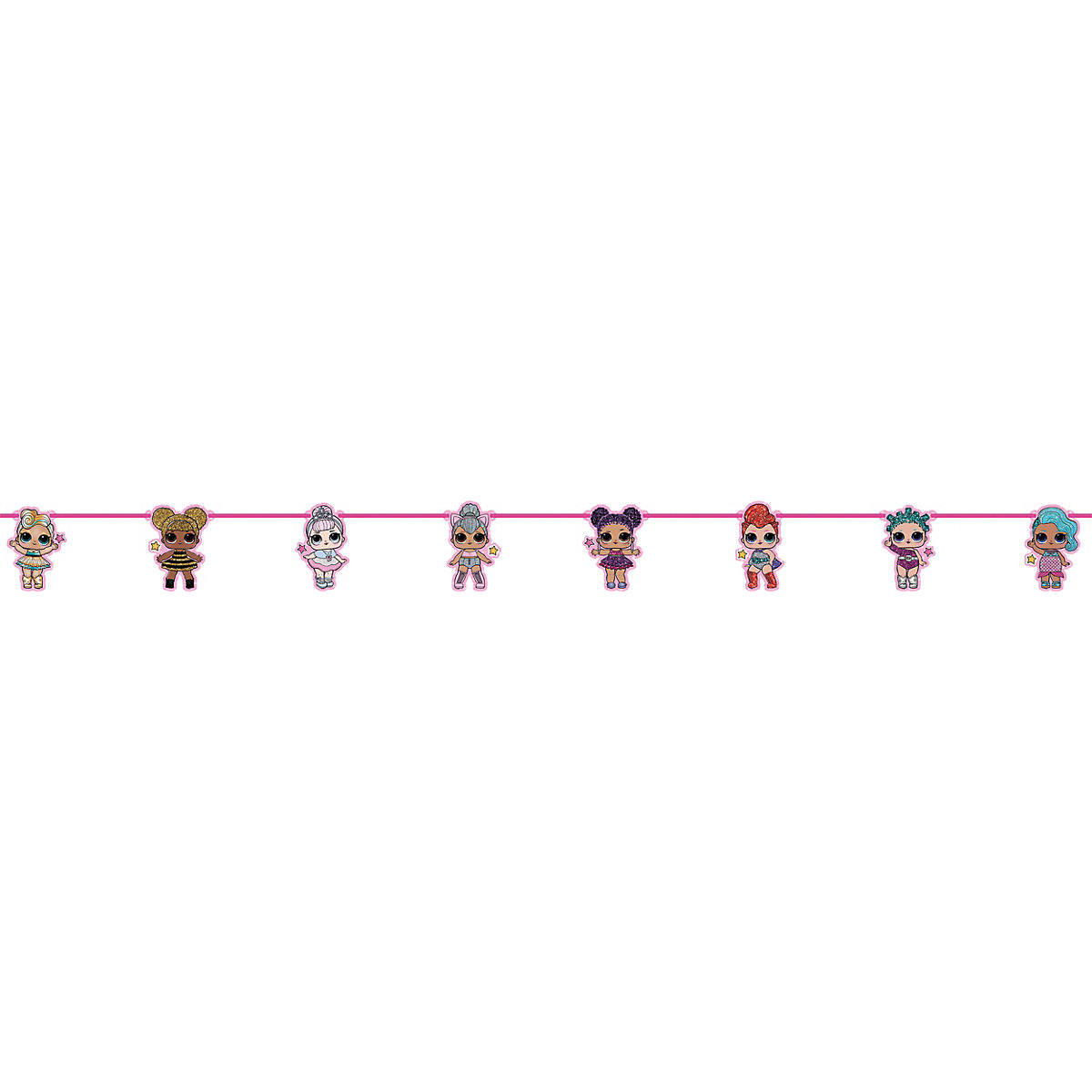 Girlande Banner L.O.L. Surprise!, 2 m