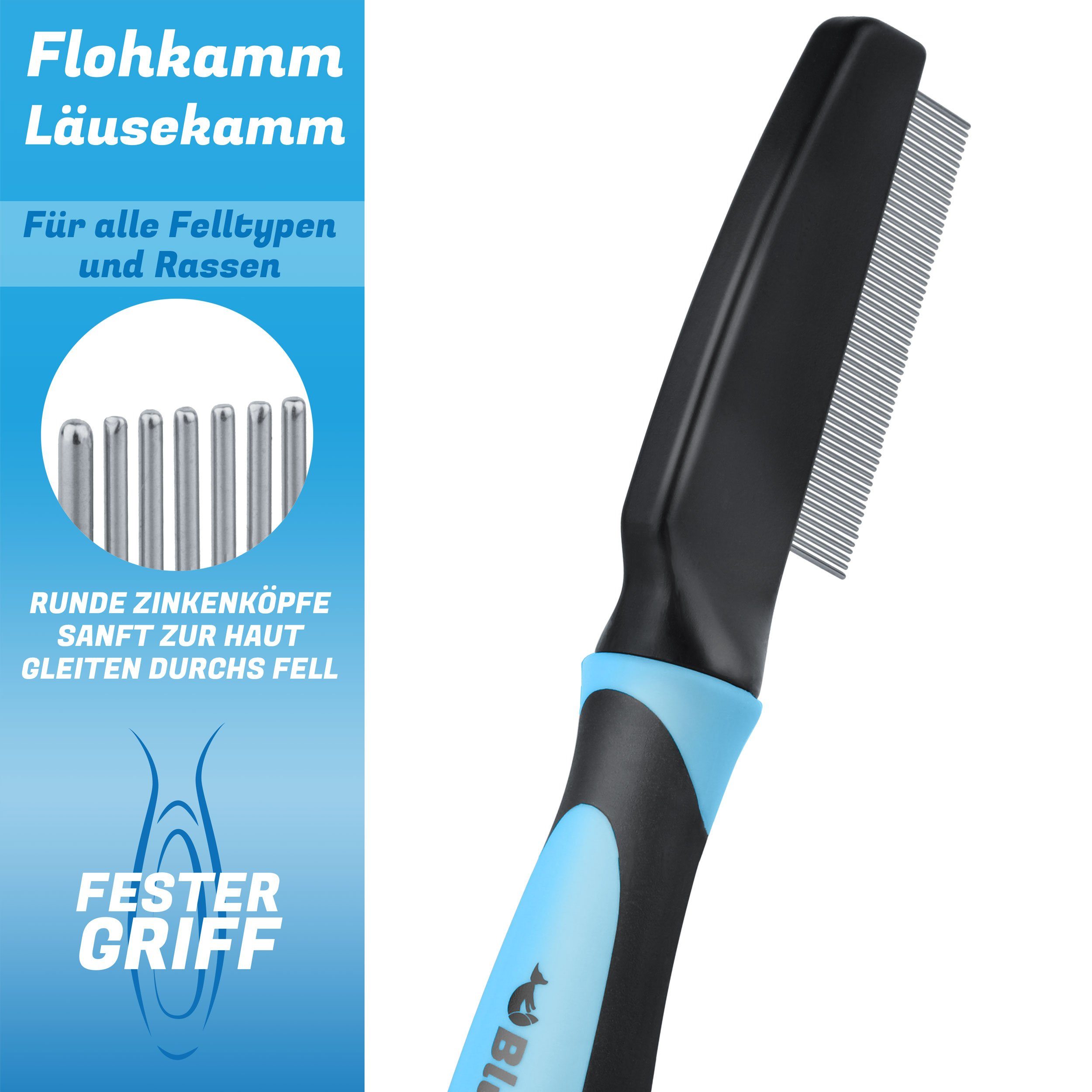 BluePet Flohkamm 