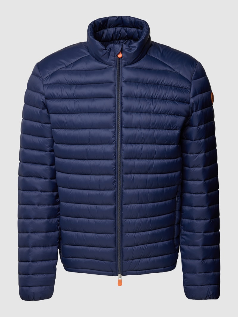 Steppjacke mit Stehkragen Modell 'ALEXANDER' in marineblau