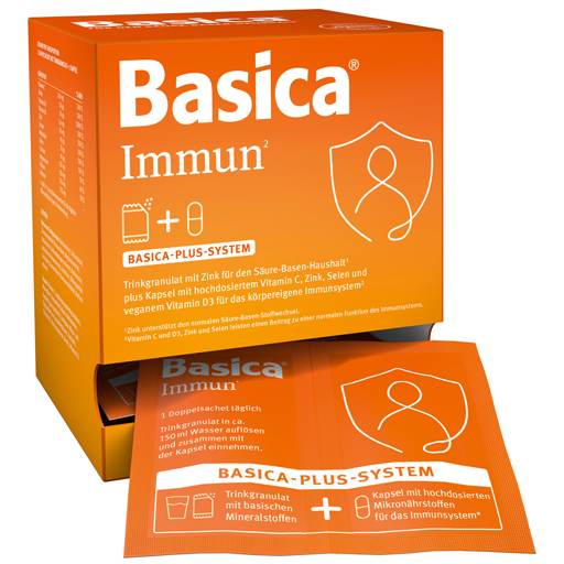 BASICA Immun Trinkgranulat Kapsel f.30 Tage  30 St  Kombipackung