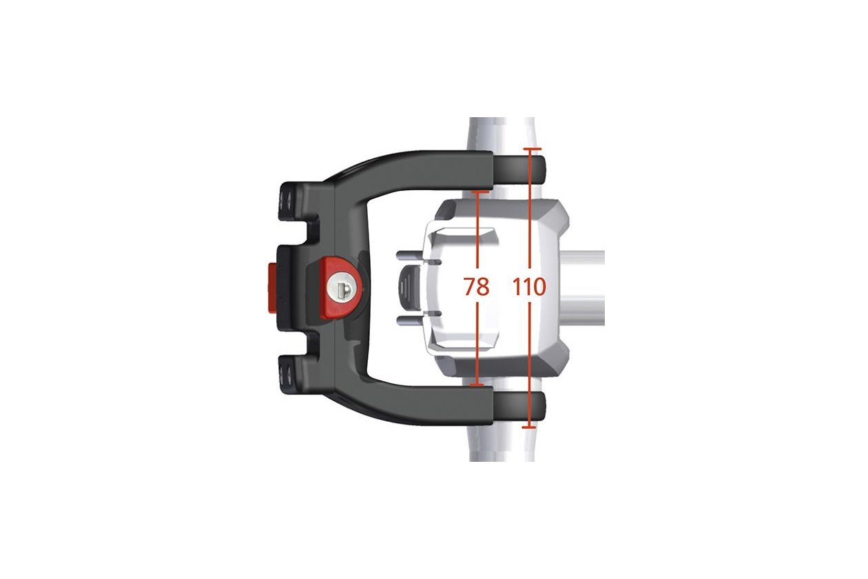 KLICKfix by Rixen&Kaul Klickfix Lenkeradapter E mit Schlos