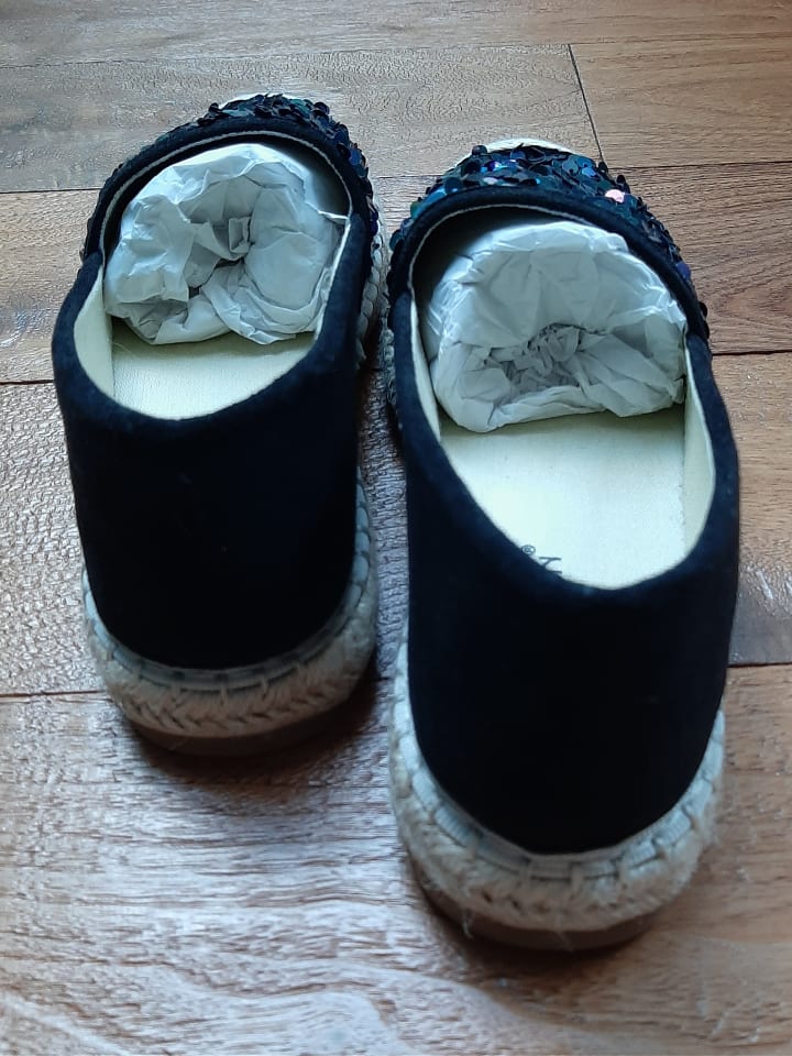 STEPHAN Espadrilles in Schwarz günstig kaufen 38